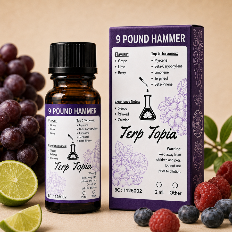 9 Pound Hammer terpenes