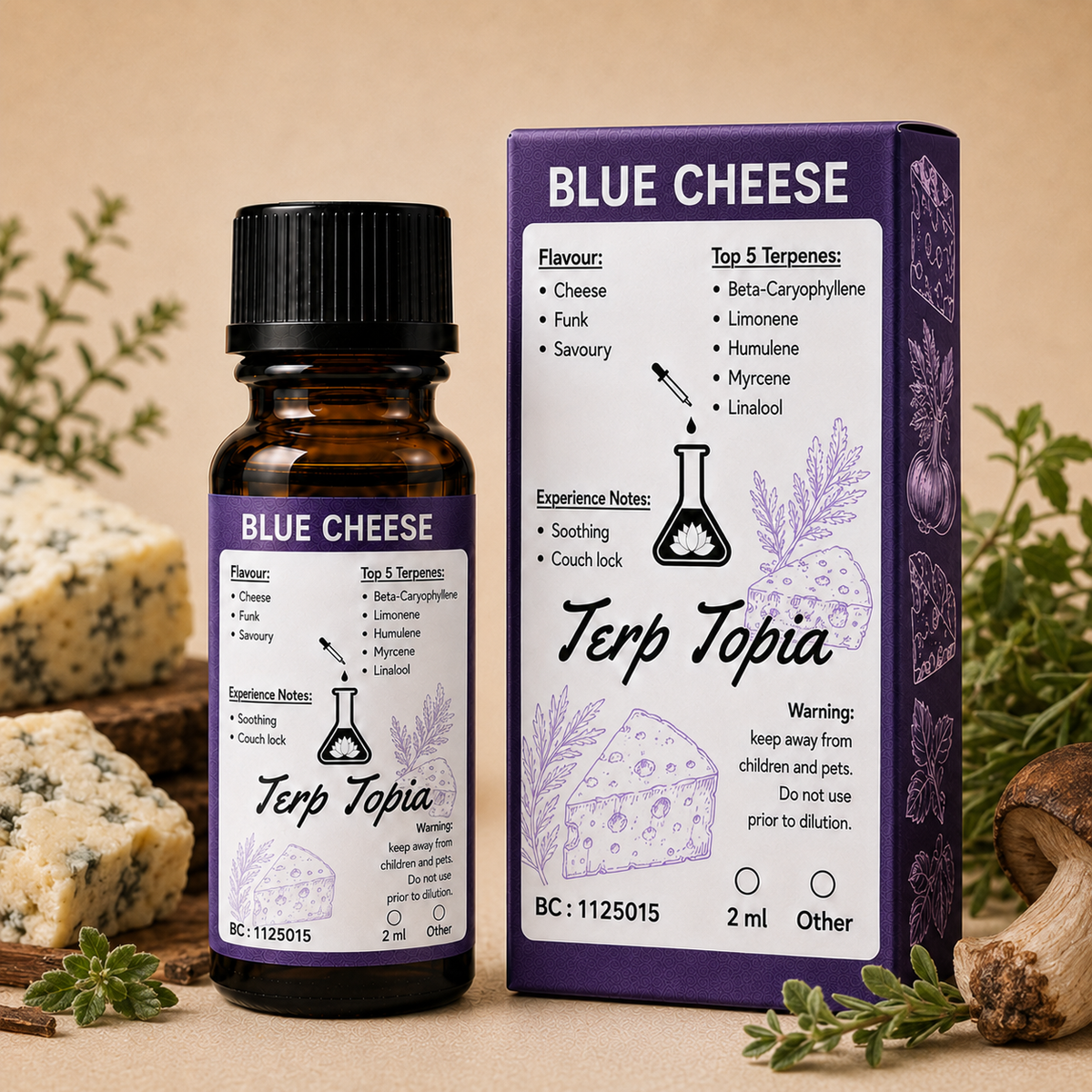 Blue Cheese  terpenes