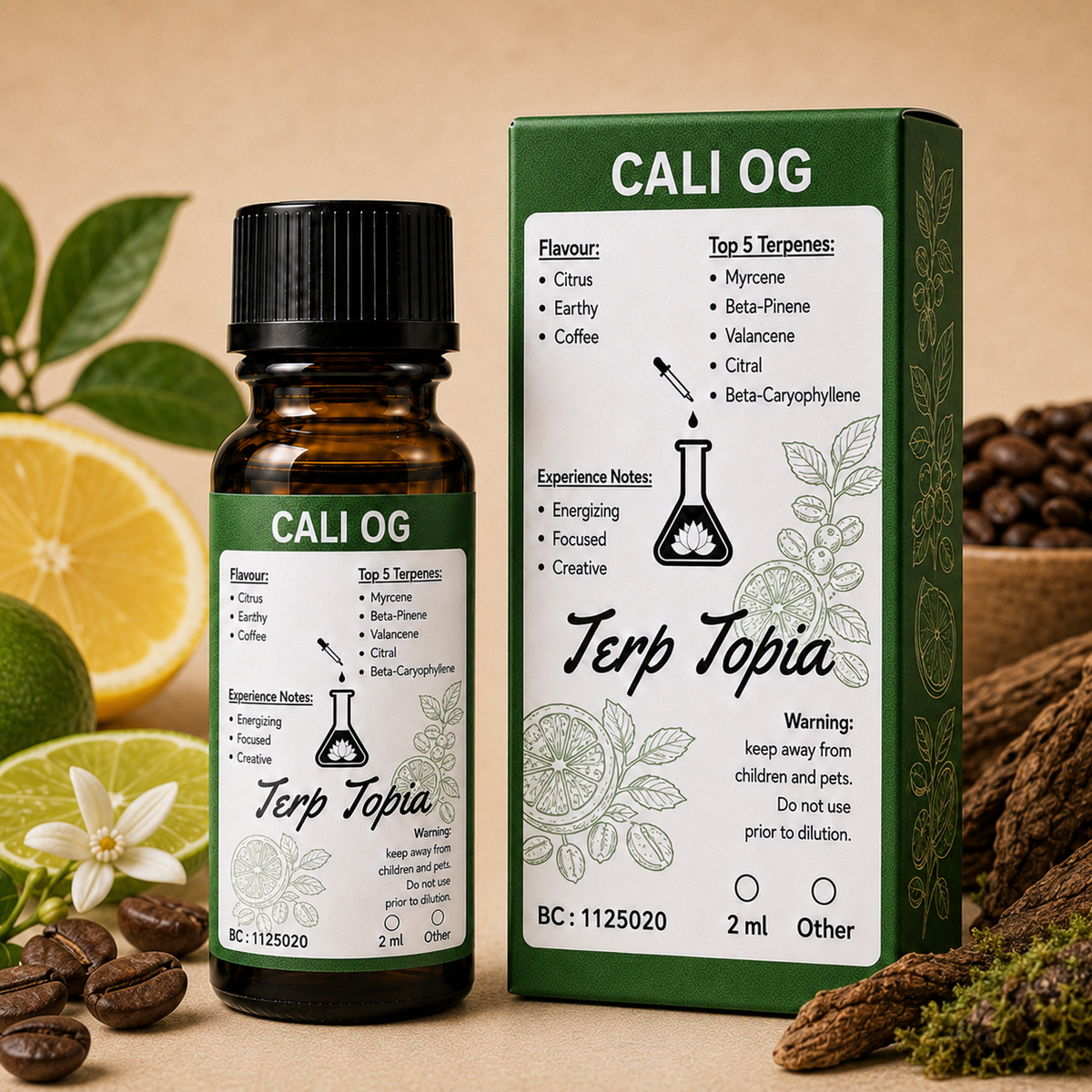 Cali OG - Strain-specific terpenes