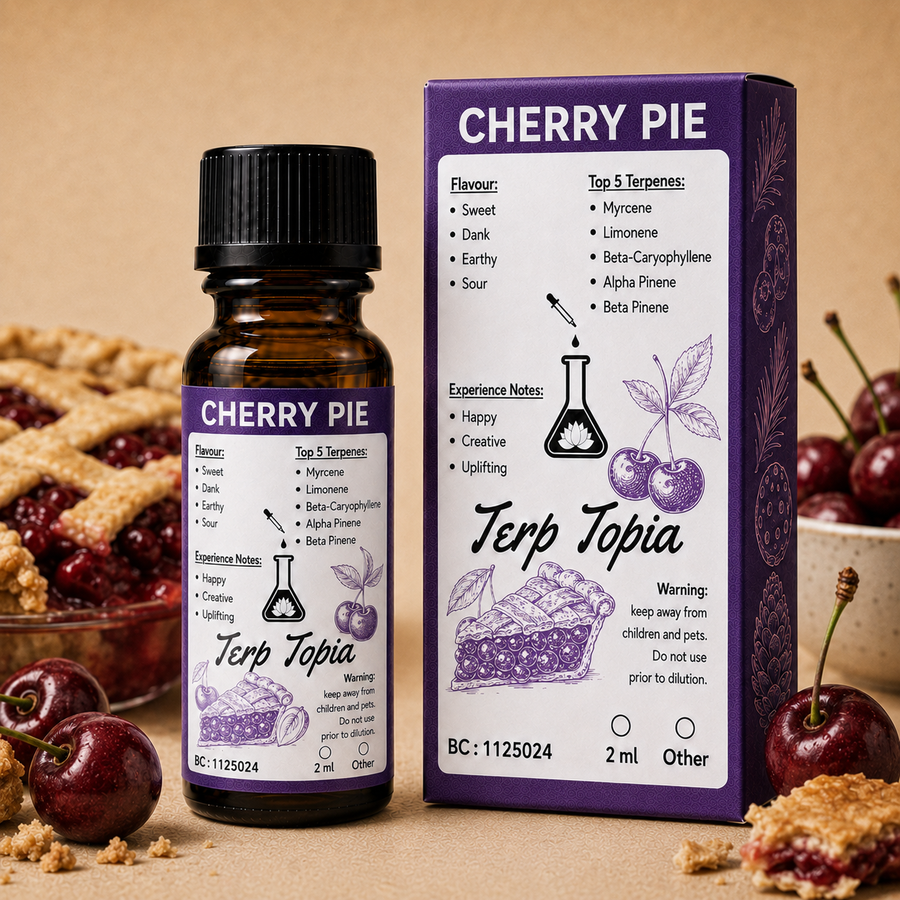 Cherry Pie strain specific terpenes
