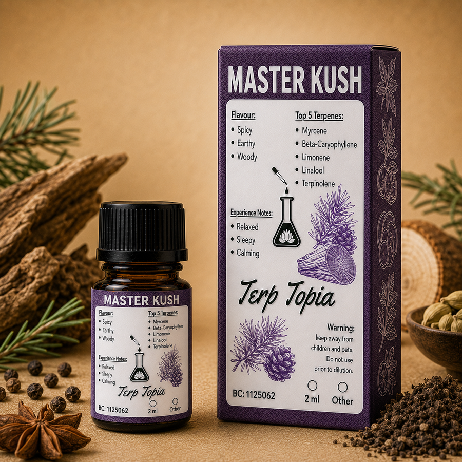Master Kush terpenes