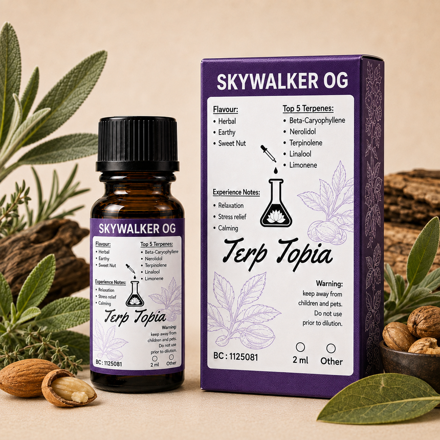 Skywalker OG strain-specific terpenes
