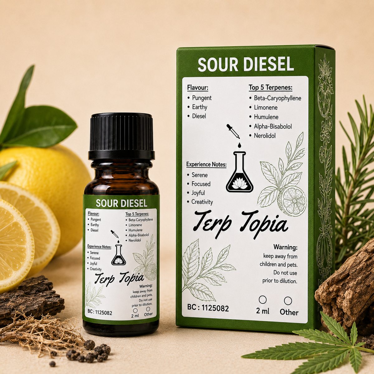 Sour Diesel  Terpenes