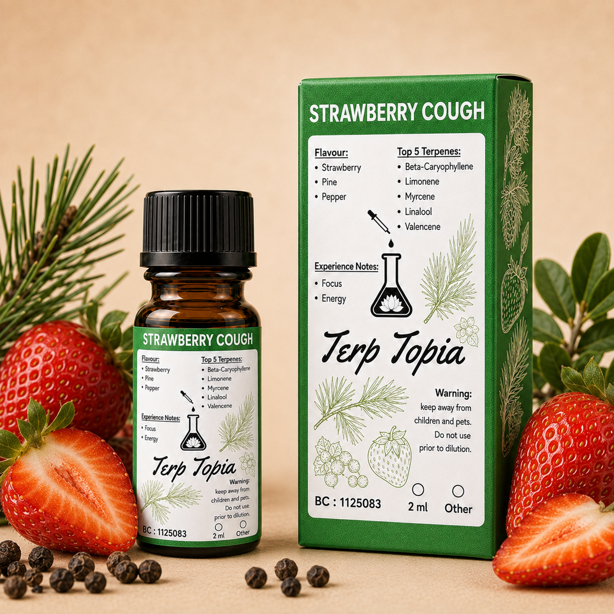 Strawberry Cough  Terpenes