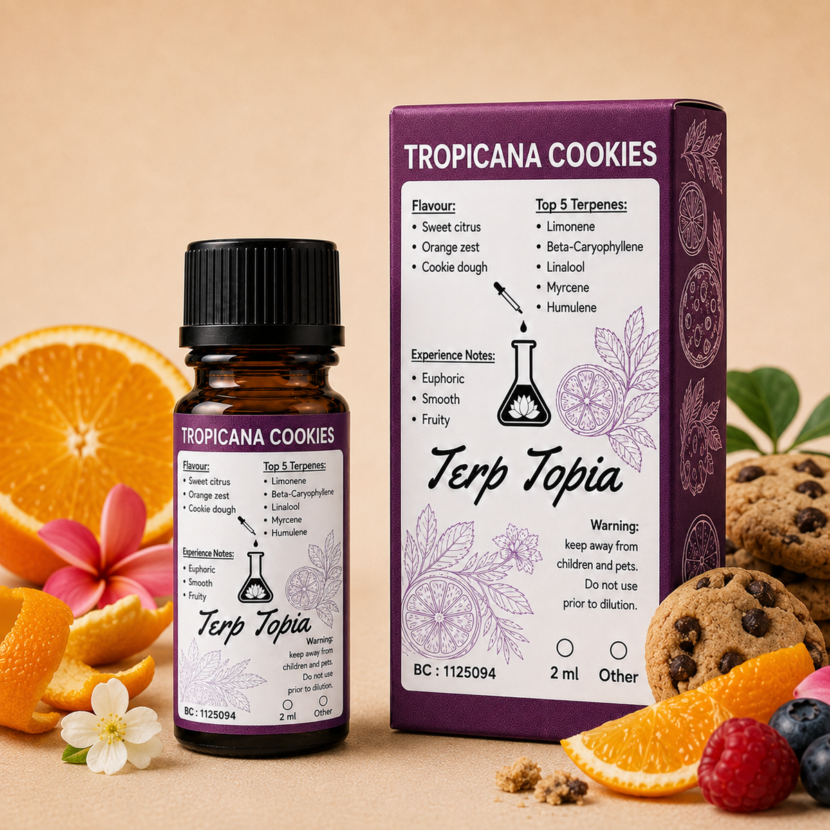 Tropicana Cookie terpene