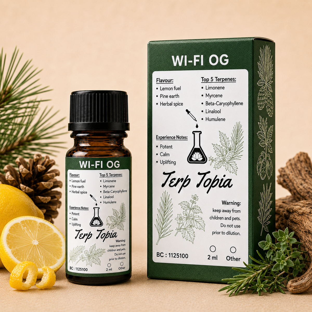 wifi og terpene